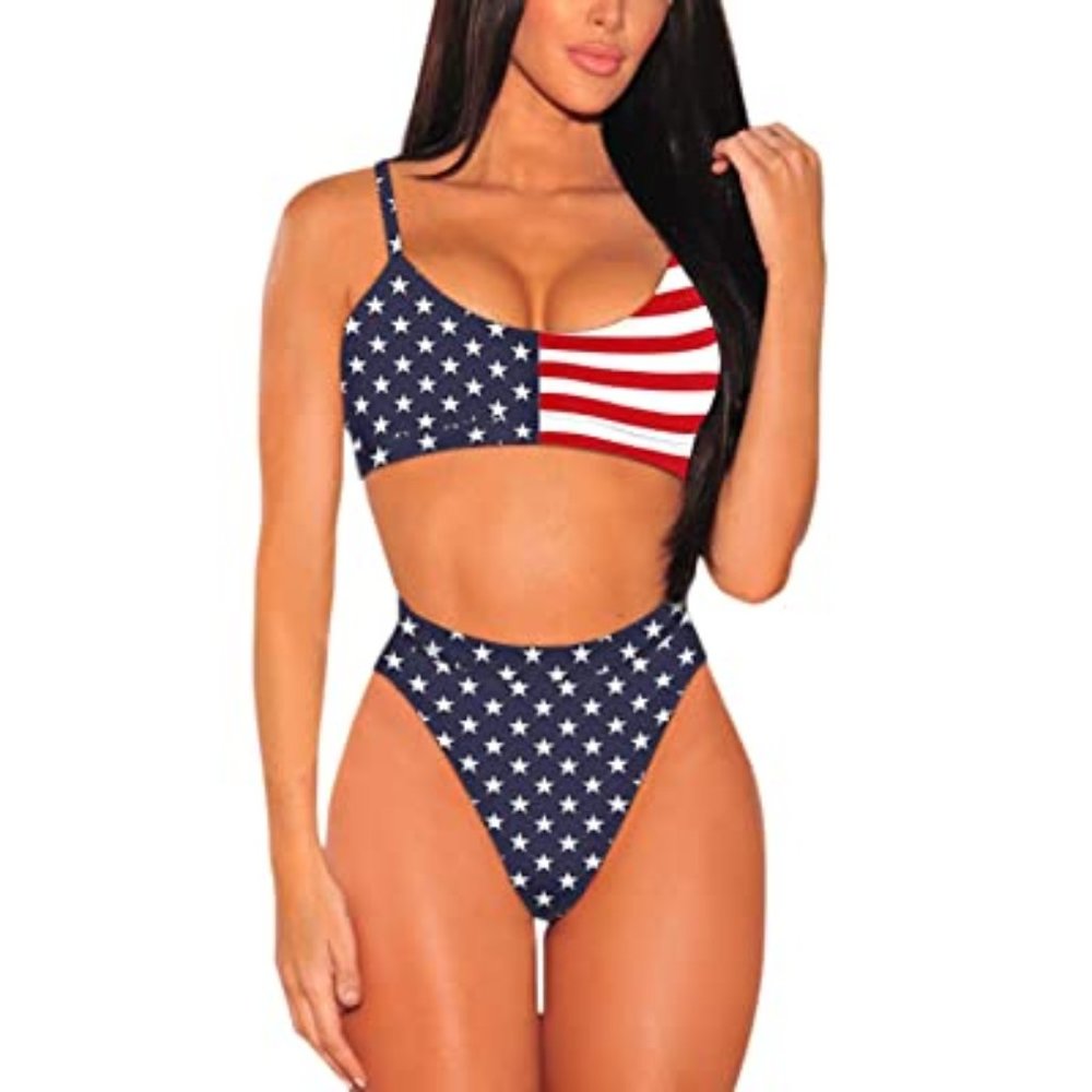 Pink Queen Push Up Pad High Cut High Waist 2 pc